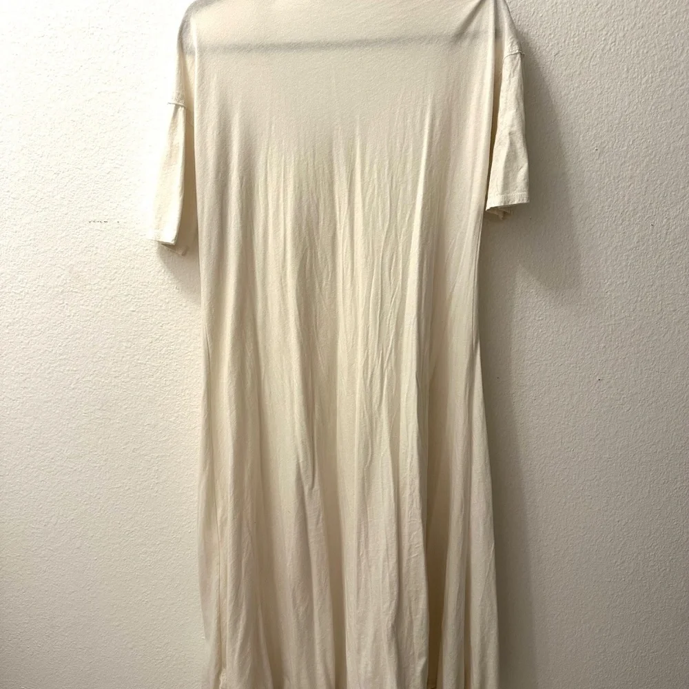 FREE PEOPLE CARTER T-SHIRT DRESS- SNOWING/XS - Picture 4 of 4